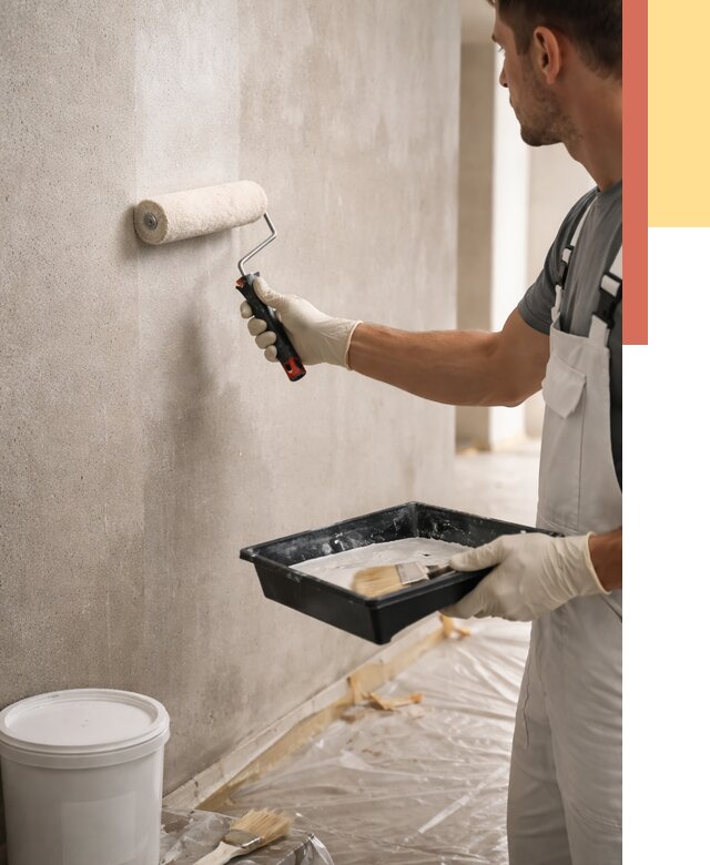 Грунтовка стен в Муроме от 2246 руб. м2 — быстро, недорого, с материалом | ОТДЕЛОЧНИК-Мум