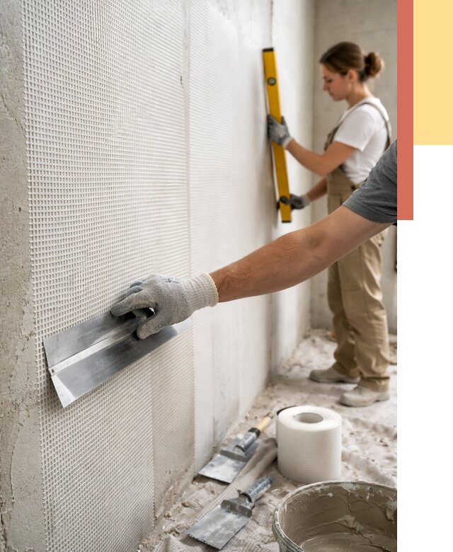 Армирование стен стеклосеткой в Муроме от 3267 руб. под ключ | ОТДЕЛОЧНИК-Мум