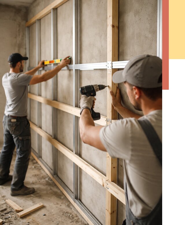 Устройство обрешетки под панели в Муроме от 2144 руб. — монтаж под ключ | ОТДЕЛОЧНИК-Мум