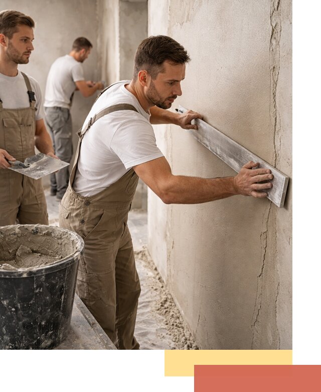 Штукатурка стен без маяков в Муроме быстро и качественно