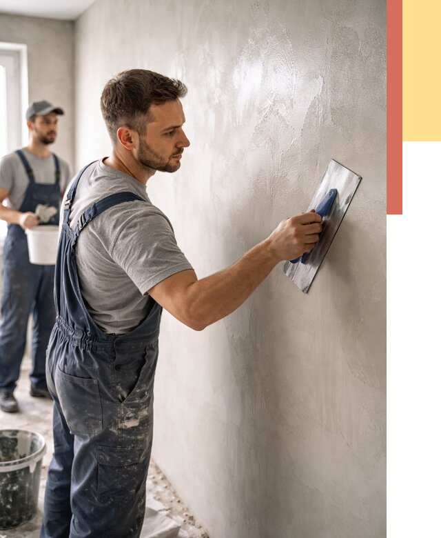 Глянцевание штукатурки стен в Муроме от 7658 руб. — услуги и затирка | ОТДЕЛОЧНИК-Мум