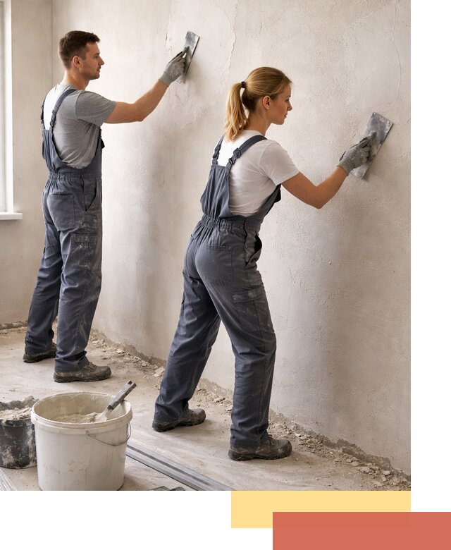 Штукатурка стен под обои в Муроме профессионально и быстро