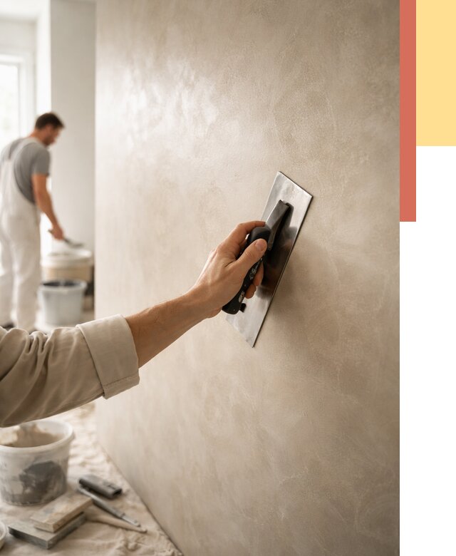 Венецианская штукатурка в Муроме от 3574 руб/м² — нанесение стен под ключ | ОТДЕЛОЧНИК-Мум