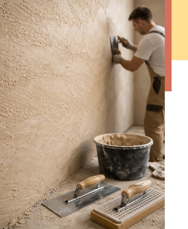 Декоративная штукатурка травертин в Муроме от 1838 руб/м2 — качественно и недорого | ОТДЕЛОЧНИК-Мум