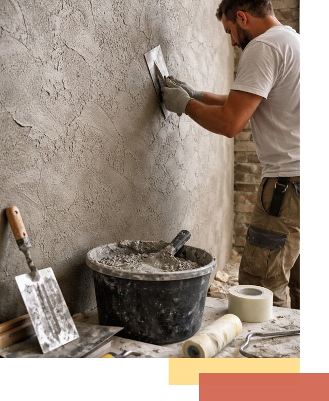 Декоративная штукатурка лофт в Муроме — отделка стен и потолков