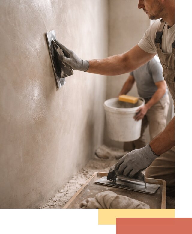 Нанесение марокканской штукатурки таделакт в Муроме