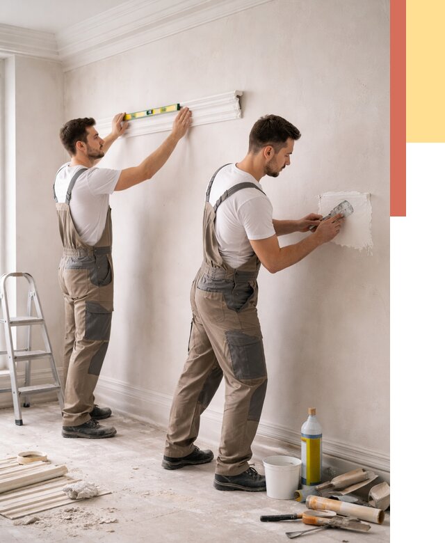 Монтаж лепнины на стены в Муроме от 4595 руб. — недорого, быстро | ОТДЕЛОЧНИК-Мум