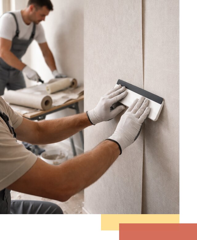 Поклейка обоев под покраску в Муроме профессионально и быстро