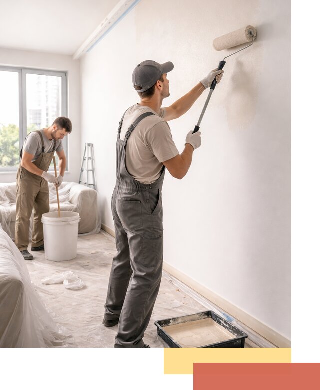 Покраска стен в офисе в Муроме — быстрый и качественный ремонт