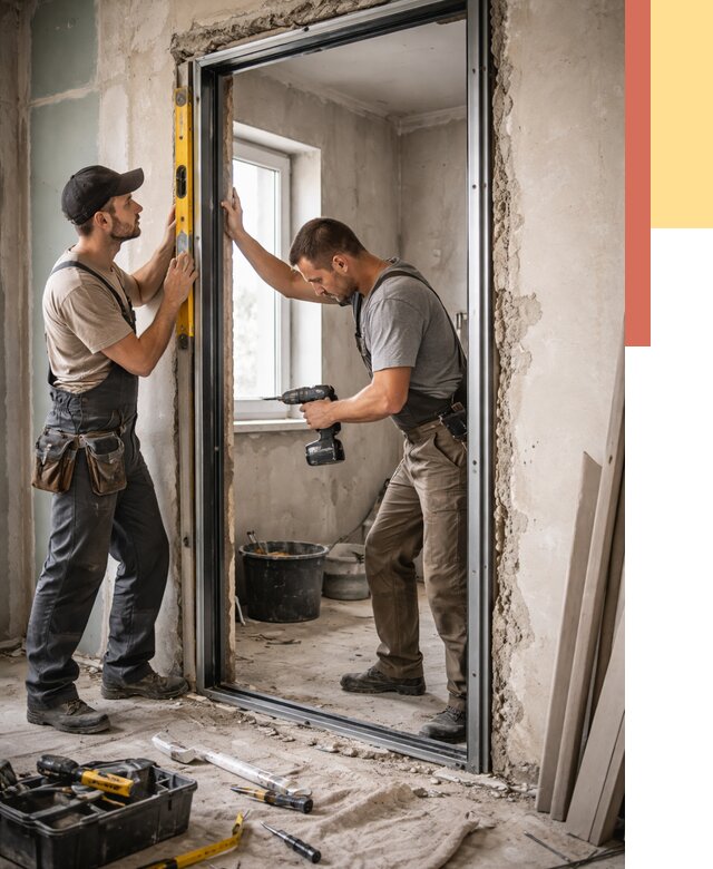 Закладка дверного проема в Муроме от 3574 руб. — быстро и недорого | ОТДЕЛОЧНИК-Мум