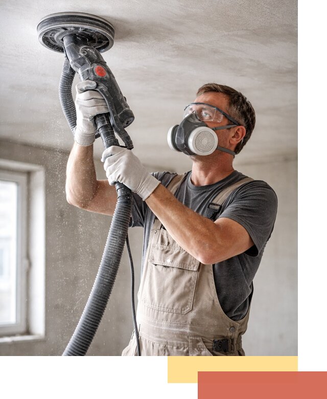 Шлифовка потолка в Муроме — качественная подготовка под отделку