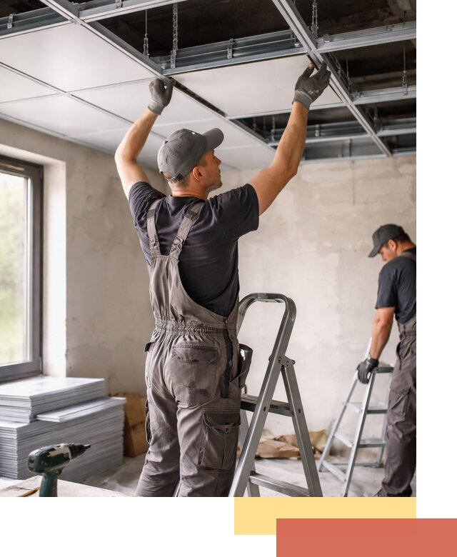 Монтаж кассетного потолка в Муроме качественно и быстро