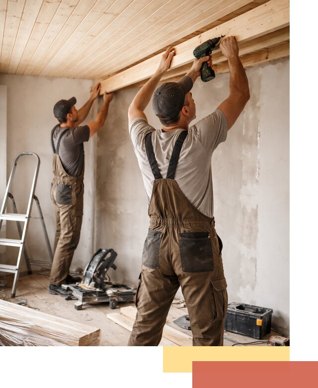 Монтаж потолка из вагонки в Муроме профессионально и аккуратно