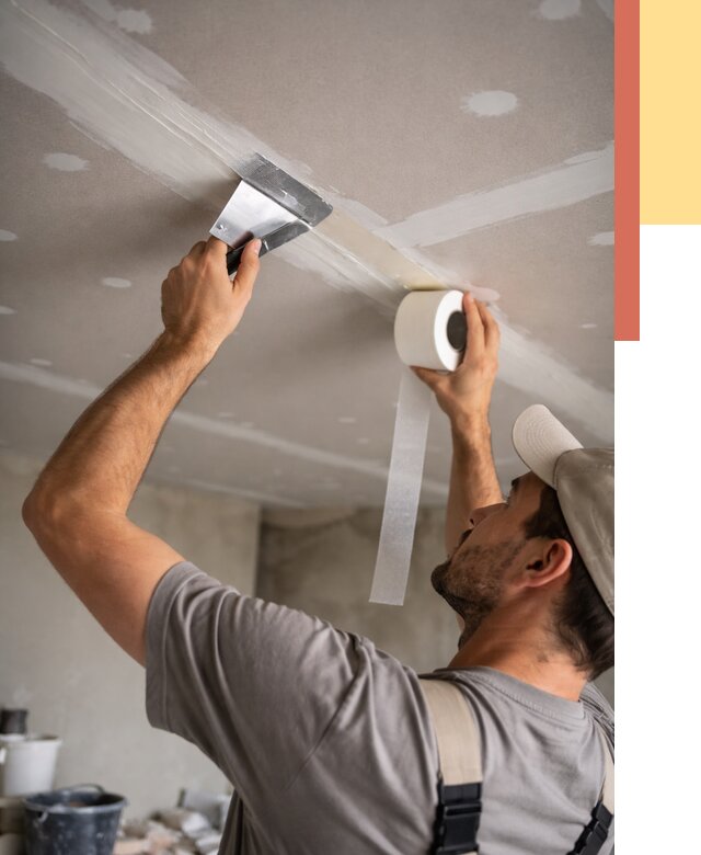 Обработка швов потолка ГКЛ в Муроме от 7658 руб. под ключ | ОТДЕЛОЧНИК-Мум