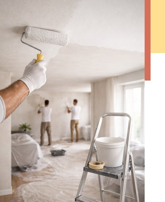 Покраска потолка акриловой краской в Муроме от 2553 руб. | ОТДЕЛОЧНИК-Мум