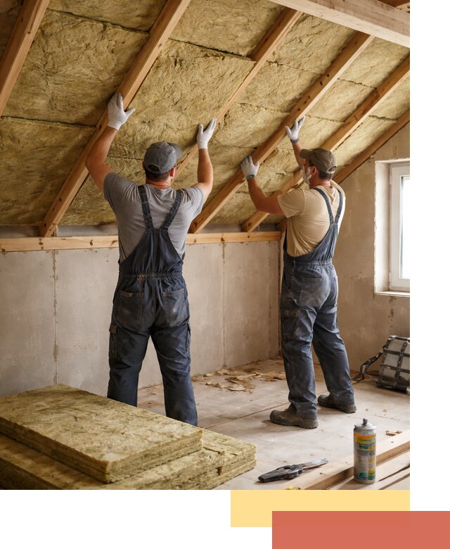 Утепление потолка минеральной ватой в Муроме